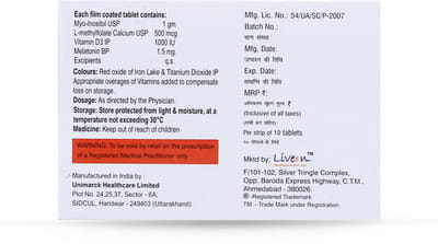 Ovasital F Strip Of 10 Tablets