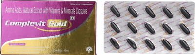 Complevit Gold Strip Of 15 Capsules