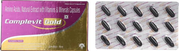 Complevit Gold Strip Of 15 Capsules