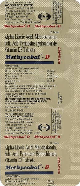 Methycobal D Tablet