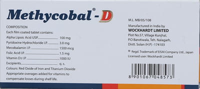 Methycobal D Strip Of 10 Tablets