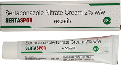 Sertaspor 2% Tube Of 30gm Cream