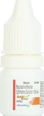 Dabfit Bottle Of 5ml Eye Drops