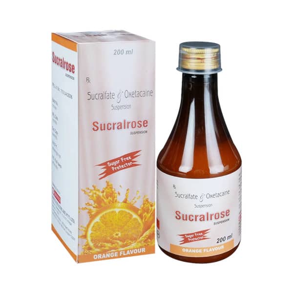 Sucralrose Orange Flavour Sugar Free Bottle Of 200ml Suspension