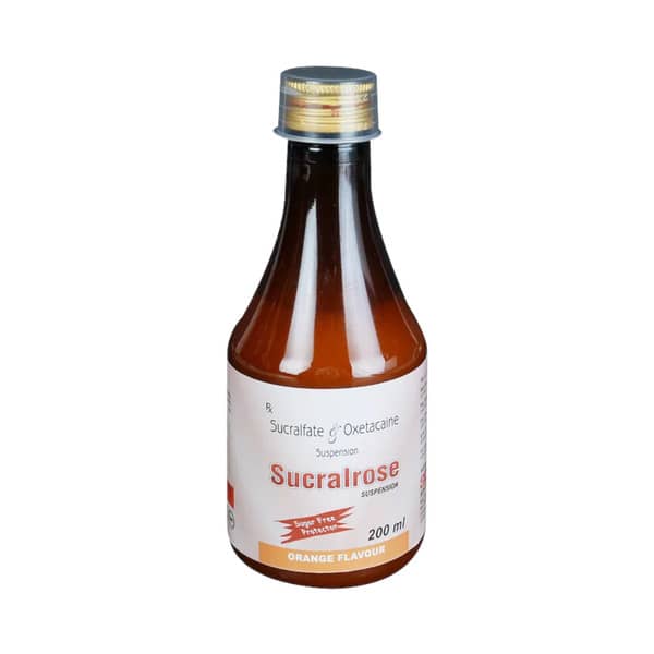 Sucralrose Orange Flavour Sugar Free Bottle Of 200ml Suspension