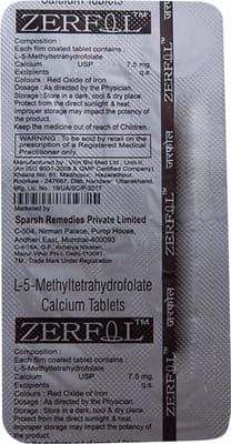 Zerfol Plus Strip Of 10 Tablets