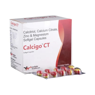 Calcigo Ct Strip Of 10 Capsules