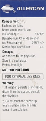 Brinzagan Bottle Of 5ml Eye Drops