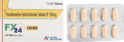 Fx 24 180mg Strip Of 10 Tablets