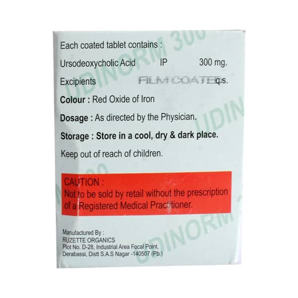 Udinorm 300Mg Strip Of 10 Tablets