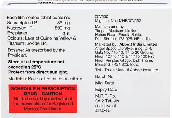 Snapit Strip Of 2 Tablets
