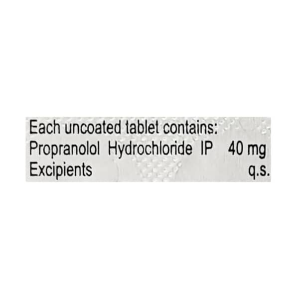 Nigolol 40Mg Strip Of 10 Tablets