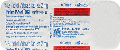 Primiwal E2 Strip Of 10 Tablets