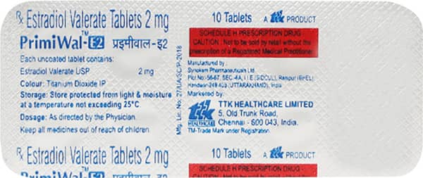 Primiwal E2 Strip Of 10 Tablets