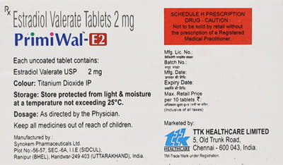 Primiwal E2 Strip Of 10 Tablets