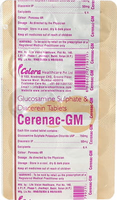 Cerenac Gm Strip Of 10 Tablets