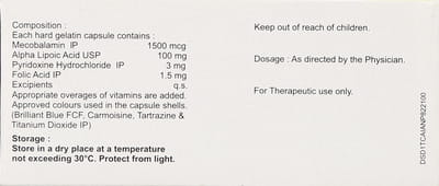 Nurokind Plus Rf Strip Of 10 Capsules