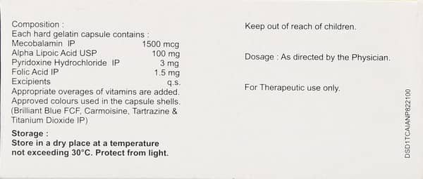Nurokind Plus Rf Strip Of 10 Capsules