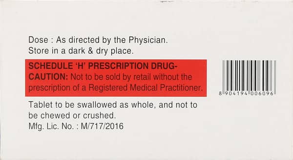 Valprol Cr 200mg Strip Of 15 Tablets