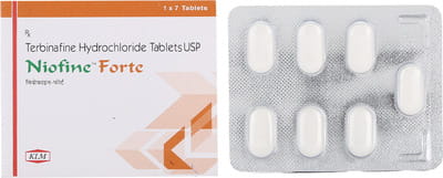 Niofine Forte 500mg Strip Of 7 Tablets