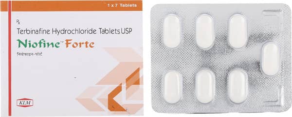 Niofine Forte 500Mg Strip Of 7 Tablets