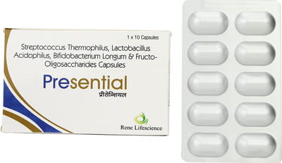 Presential Strip Of 10 Capsules