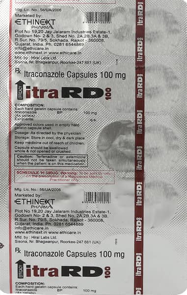 Itra RD 100 Capsule