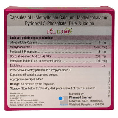 Fol 123 Mf Strip Of 10 Softgel Capsules
