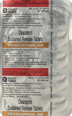 Trueceprol Od 600mg Strip Of 10 Tablets