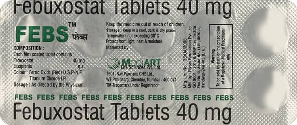 Febs 40mg Strip Of 10 Tablets