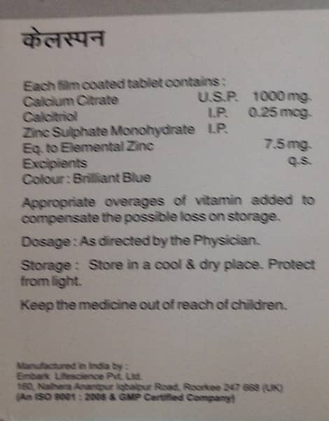 Calspen Strip Of 10 Tablets