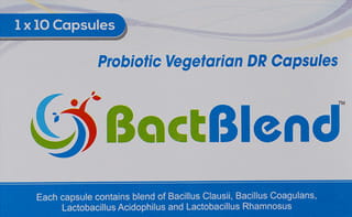 Bactblend Strip Of 10 Capsules