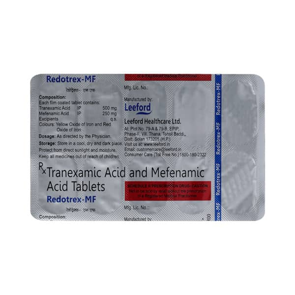 Redotrex Mf Strip Of 10 Tablets