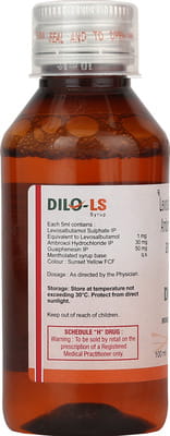 Dilo Ls Bottle Of 100ml Syrup