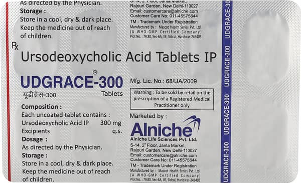 Udgrace 300mg Strip Of 10 Tablets
