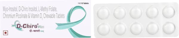 D Chiro Plus Strip Of 10 Chewable Tablets