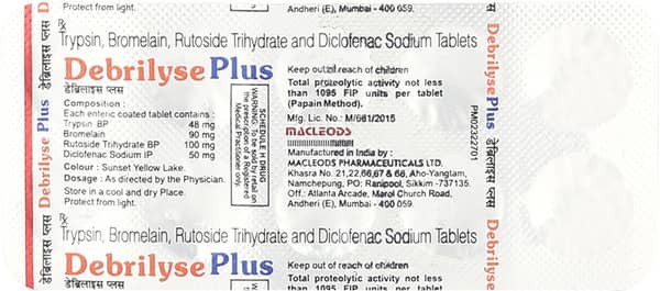 Debrilyse Plus Strip Of 10 Tablets