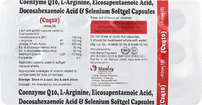Czq 10 Strip Of 10 Capsules