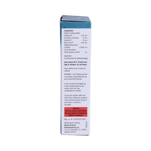 Glynac Bottle Of 10ml Eye Drops