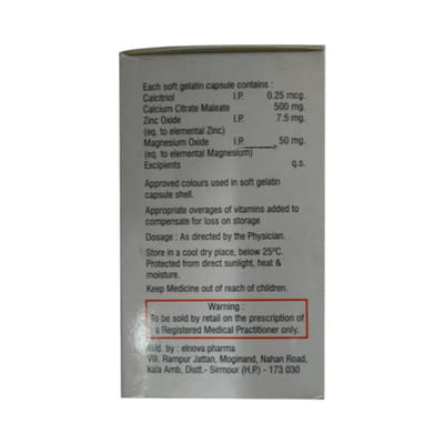 Osteo Plus M Strip Of 10 Capsules