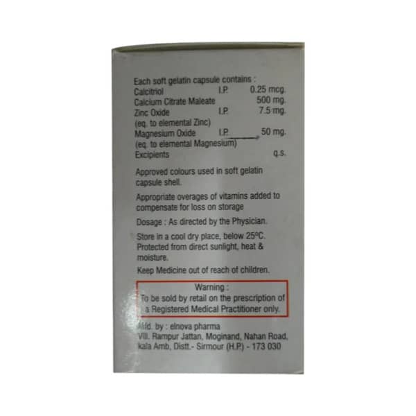 Osteo Plus M Strip Of 10 Capsules