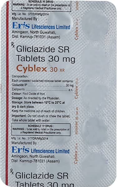 Cyblex Xr 30mg Strip Of 15 Tablets