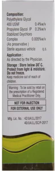 Lubryl Ultra Bottle Of 10ml Eye Drops