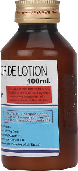 Scabiped Bottle Of 100ml Lotion