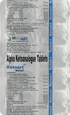 Ketoart Strip Of 10 Tablets