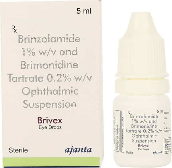 Brivex Bottle Of 5ml Eye Drops