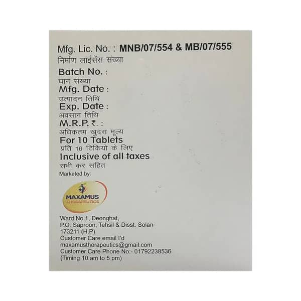 Maxofer Xt Strip Of 10 Tablets