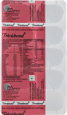 Tricobond Strip Of 10 Tablets