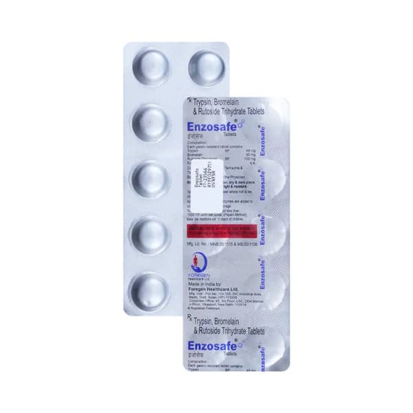 Enzosafe Strip Of 10 Tablets