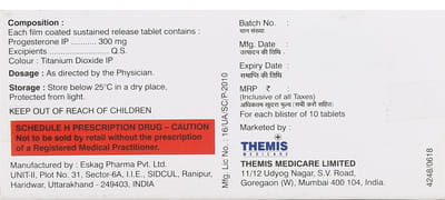 Gynarone Sr 300mg Strip Of 10 Tablets